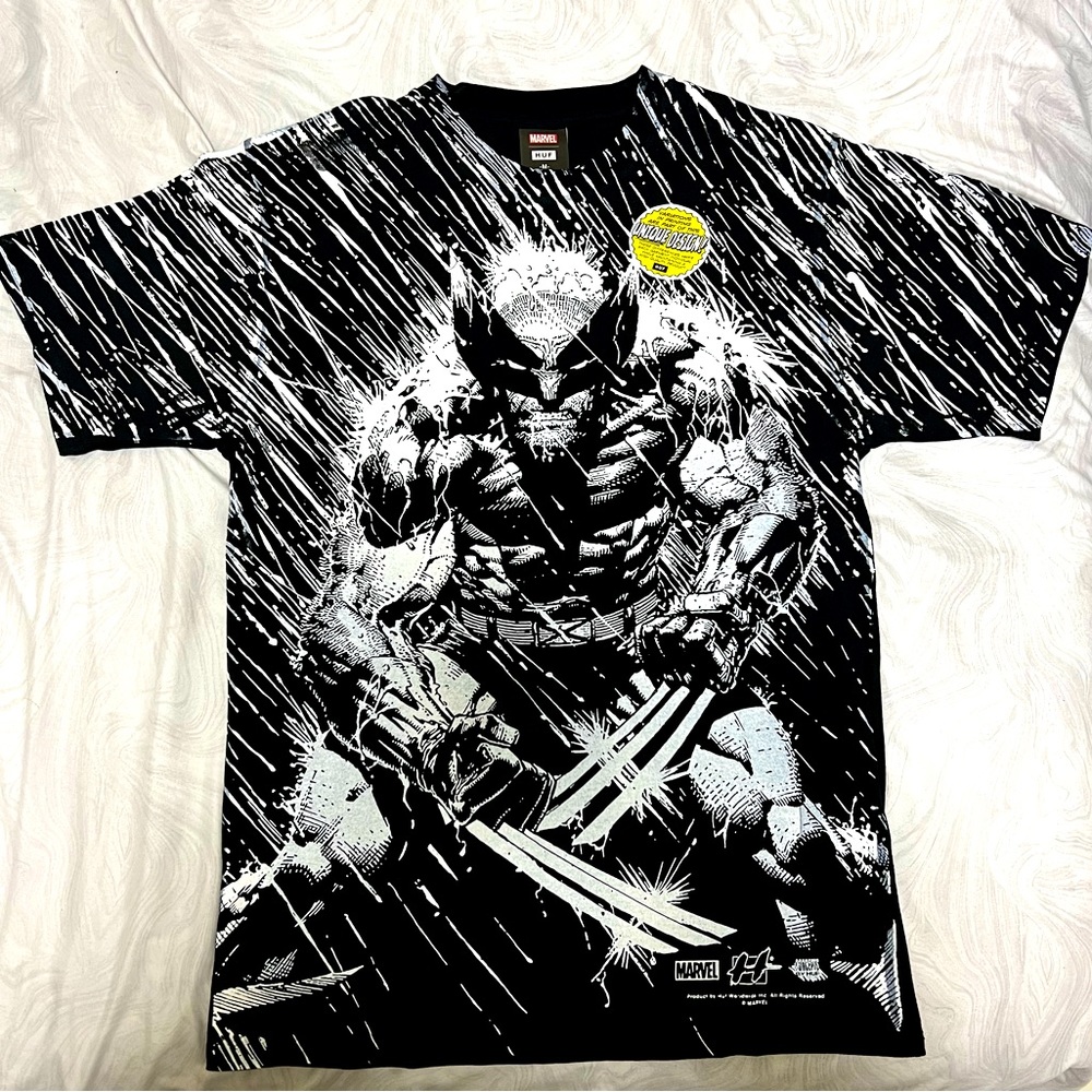 UNISEX HUF x MARVEL WOLVERINE T SHIRT